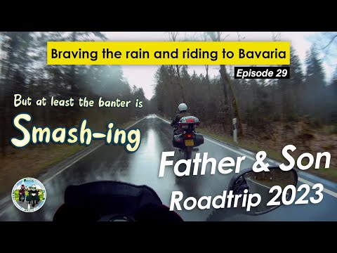 Europe Motorcycle Roadtrip 2023 EP29: Braving the rain and riding to Bavaria