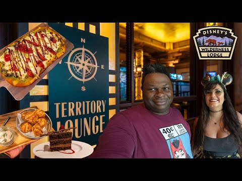 Disney's Wilderness Lodge MENU UPDATE 🥾 Disney World Territory Lounge food review 2025