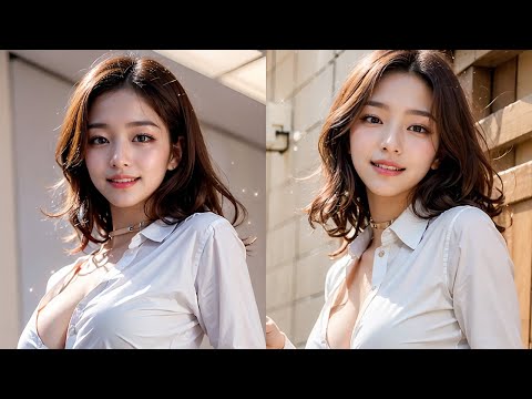 [4K] AI ART #girlfriends  | #spring #office #lookbook 5