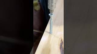Upgrade your cabinet builds with the Funnel Head Screw from Quickscrews. #woodworkingtools #diyhacks