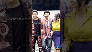 Krushna Abhishek, Kashmera and Karan Kundra Clicked at Laughter Chefs Season 2 Set For Shoot.