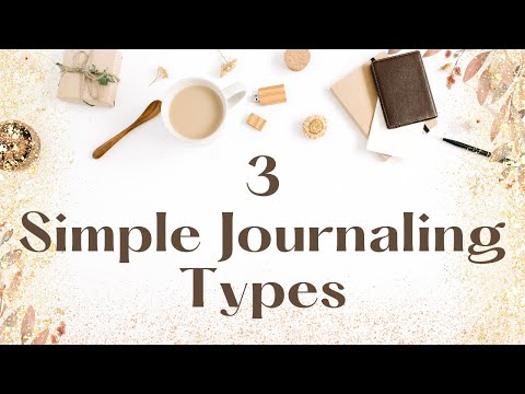 3 types of journaling that keep me sane