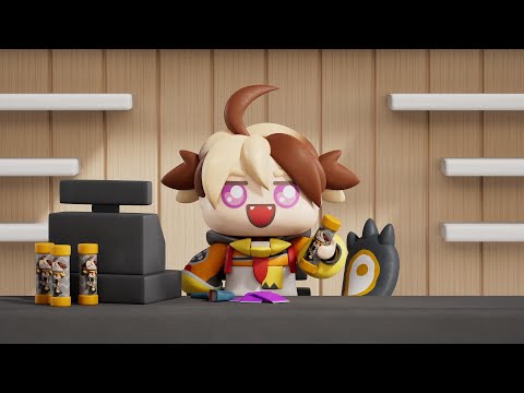 "Would you like a playmat sir?"【Hololive Animation】