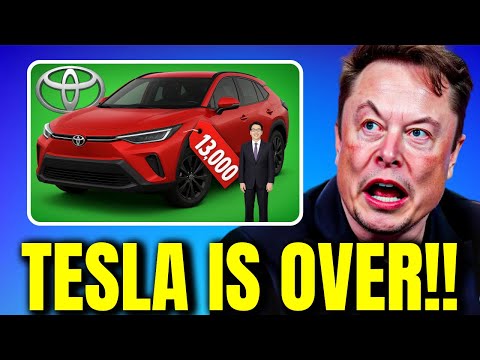 Elon FREAKS OUT as Toyota Released New $13,000 EV & Obliterated Tesla Model Y!