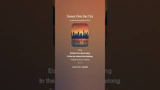 Sunset Over the City