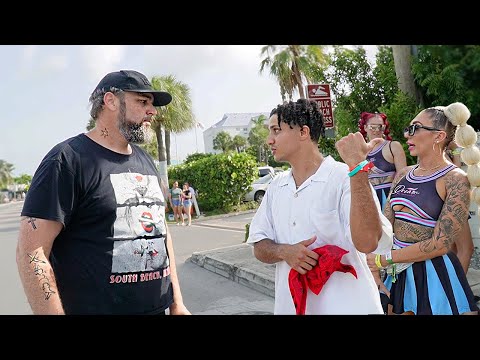 Crazy Man Wanted to Fight Over Girls!