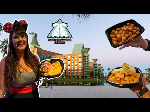 Disney World Dolphin BRAND NEW EXPERIENCE 🎳 Lagoon Games, Lanes, and Eats food review 2025
