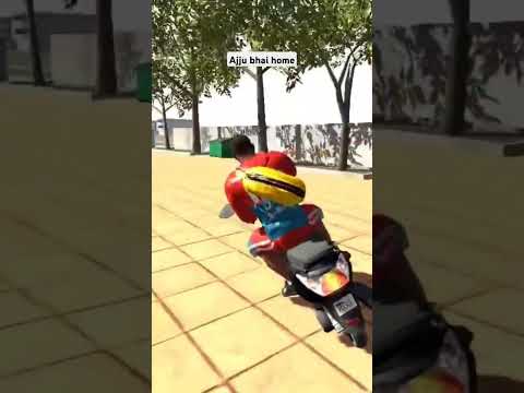 indian bike driving 3d game Ajju bhai Home 🏠#viralvideo #ppjfflover #short