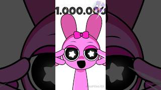 Sprunki Pinki Pinki BEAMM Animation: 1M special #sprunki #shorts #animation