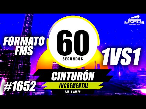🎤 Formato FMS 1VS1 🔥 Base de Rap Para Improvisar Con Palabras | ENTRENAMIENTO FMS #1652