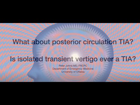 What about posterior circulation TIA's?