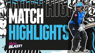 Rapids on wrong side of CLOSE encounter 🌊 | Lancashire Lightning vs Worcestershire Rapids Highlights