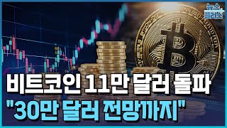 비트코인 사상 최고가 돌파…"30만 달러 전망까지" / 한국경제TV뉴스