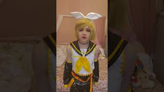 wdym the fit is not hard #rin #rinvocaloid #rincosplay #vocaloid #cosplay #cosplayer