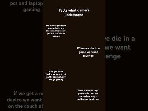 Facts only gamers understand