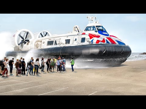 The Genius Way UK Still Operate Massive Passenger Hovercraft on Water