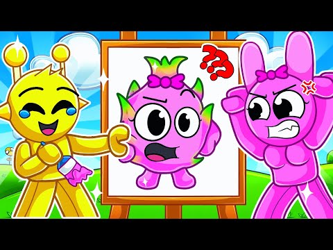 PINKI and SIMON SPRUNKI SPEED DRAW in Roblox!