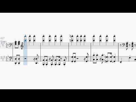 The Court Jester Main Piano Part Sheet Music (download in comments!)