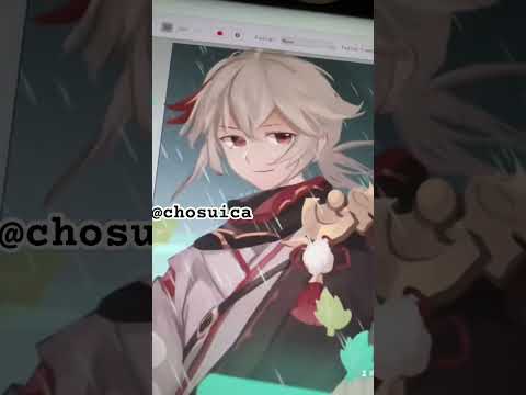 Kazooo animation wip #kazuha #genshinimpact