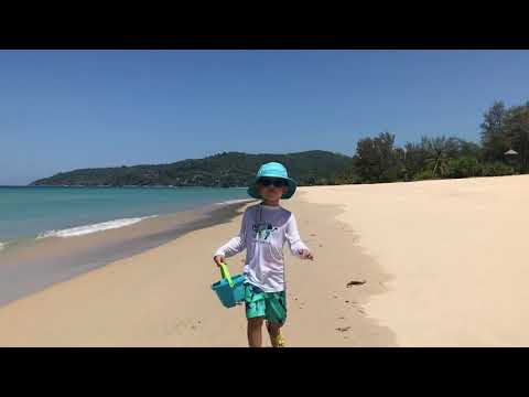 观看泰国普吉岛海边 玉色的大海 01 KARON beach