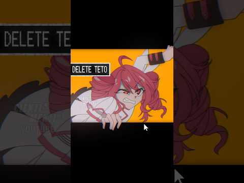 CARAMEL PAIN | Delete Teto? | Original | #teto #vocaloid #shorts #short