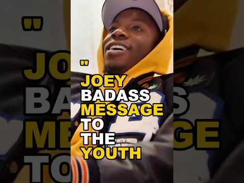 Joey Badass message to the youth #shorts #fyp