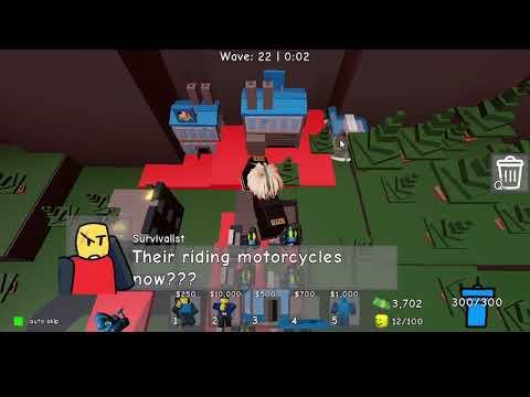 Auto skipping + Spawner unit only in [Doomspire Defense]