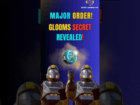 Major Order! Gloom Secret Revealed!  #gaming #helldivers2 #gamingshorts