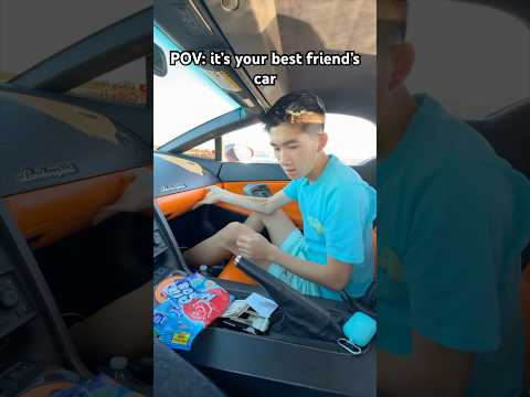 When It’s Your Best Friend’s Car 😂 #shorts