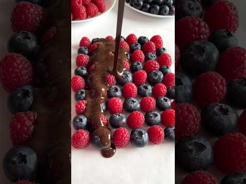 4-ingredient Healthier Dessert😍 #healthyrecipes #healthydessert #easyrecipes