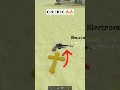 HOW TO REFILL ELECTROCUTIONER AMMO USING CRUCIFIX IN DEAD RAILS  #roblox