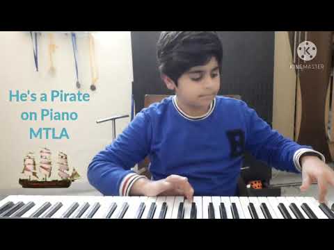 He's a Pirate on Piano || Pirates of the caribbean theme song. || Madhavv Diwan!