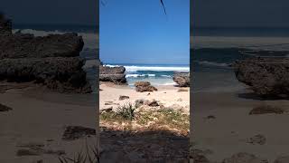 the sound of waves and sea breeze calms the mind #oceanwaves #beachsounds #seawaves #nature