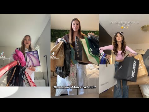 MASSIVE SHOPPING HAUL TIKTOK COMPILATION!! #shoppinghaul #tiktok