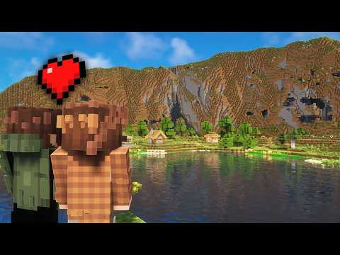 Enjoying Minecraft with my Wife
