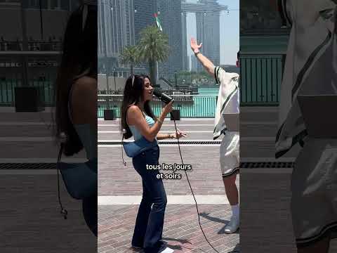 I Wasn't Expecting That From This Random Rapper in Dubai🤯 @SandraSahi #visitdubai