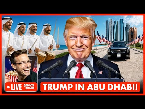 🚨Trump Welcomed Like King to UAE with EPIC Airshow & Camel Motorcade LIVE Right Now, US Secures $3T