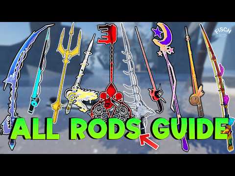 HOW TO GET ALL RODS IN FISCH ROBLOX(2025 GUIDE)