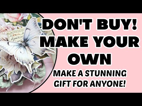 DON'T BUY!!! MAKE YOUR OWN!! (STUNNING NOTEBOOK FOLIO)