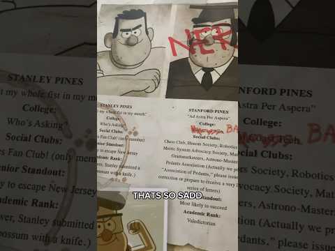 Hidden secret or am I just delusional?? #gravityfalls #bookofbill