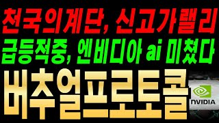 [#버추얼프로토콜 코인] 신고가랠리 이제부터는 천국의 계단입니다... 급등 적중했죠? 엔비디아라니까요! 분석내용 공유! #버추얼프로토콜전망 #버추얼프로토콜목표가 #버추얼프로토콜코인