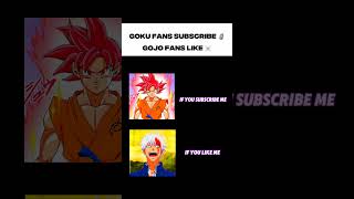 Goku vs Gojo ☠️#anime #animeamvedit #animeamvedits