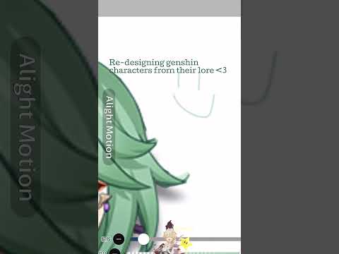 Re-designing Genshin characters from their lore part 1 #foryou #genshinimpact #natlan #genshin