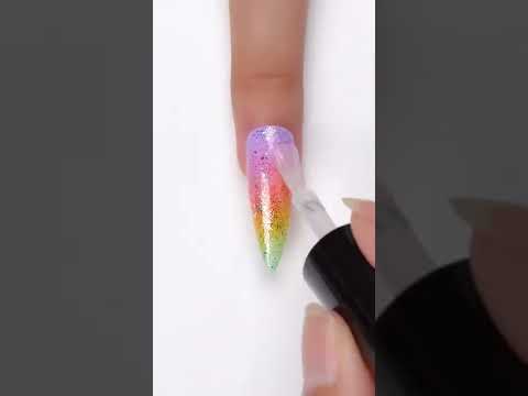 #Shorts Rainbow Nail Art #nails