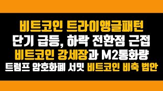 트럼프 암호화폐 서밋 비트코인 비축 서명