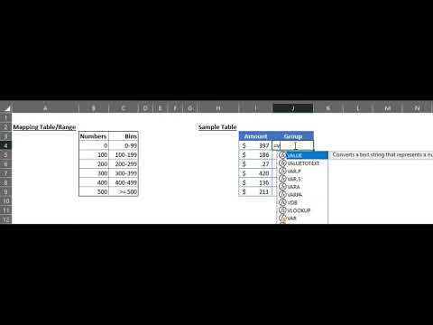 ** Organize Your Data Like a Pro! Excel VLOOKUP Bins Tutorial**