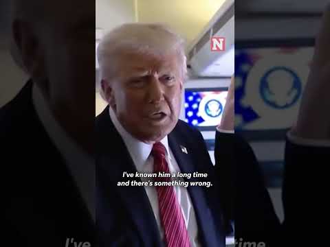 Trump Gets Annoyed With Schumer: Something Wrong With Him