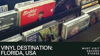Vinyl Destination: Florida, USA. Must Visit Record Stores. #vinyl #record #travel #florida