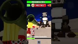 ☕️CAPPUCCINO ASSASSINO PRISON RUN! Obby 10 #robloxgameplay #robloxobby  #barryprisonrun #shorts