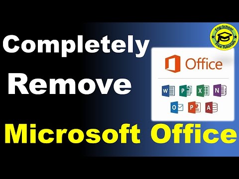 How to Completely Remove Or Uninstall Microsoft Office from Windows 11/ 10 | Remove  Office On Pc